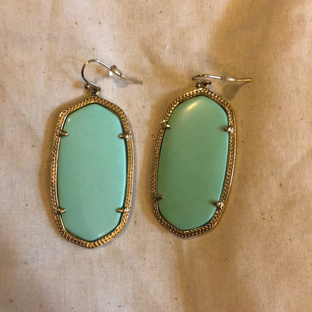 Kendra Scott Danielle Mint Green Earrings